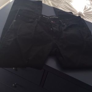 Ralph Lauren black lightweight jeans